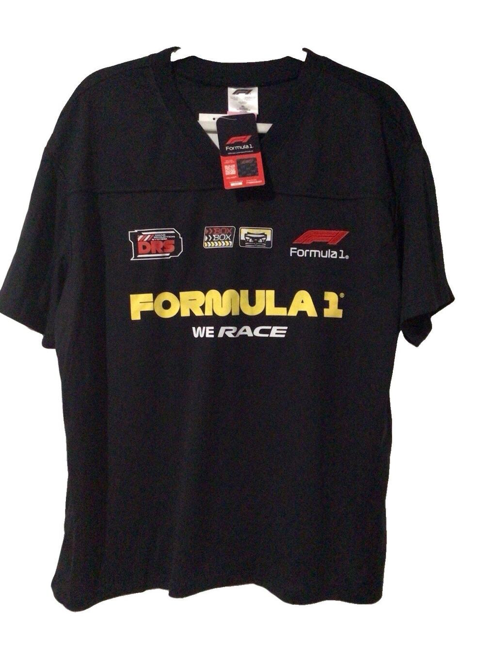 Formula 1 Racing Division Jersey Shirt Mens Black Motorsport We Race Sz XL